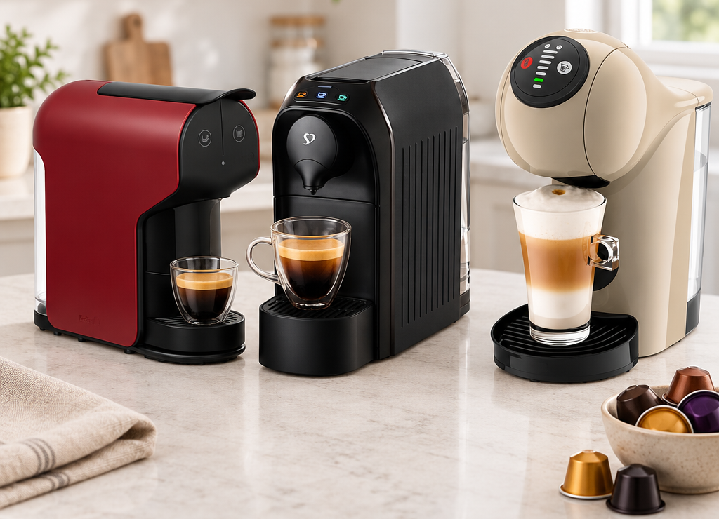 Três cafeteiras de cápsula alternativas mais baratas que a Nespresso