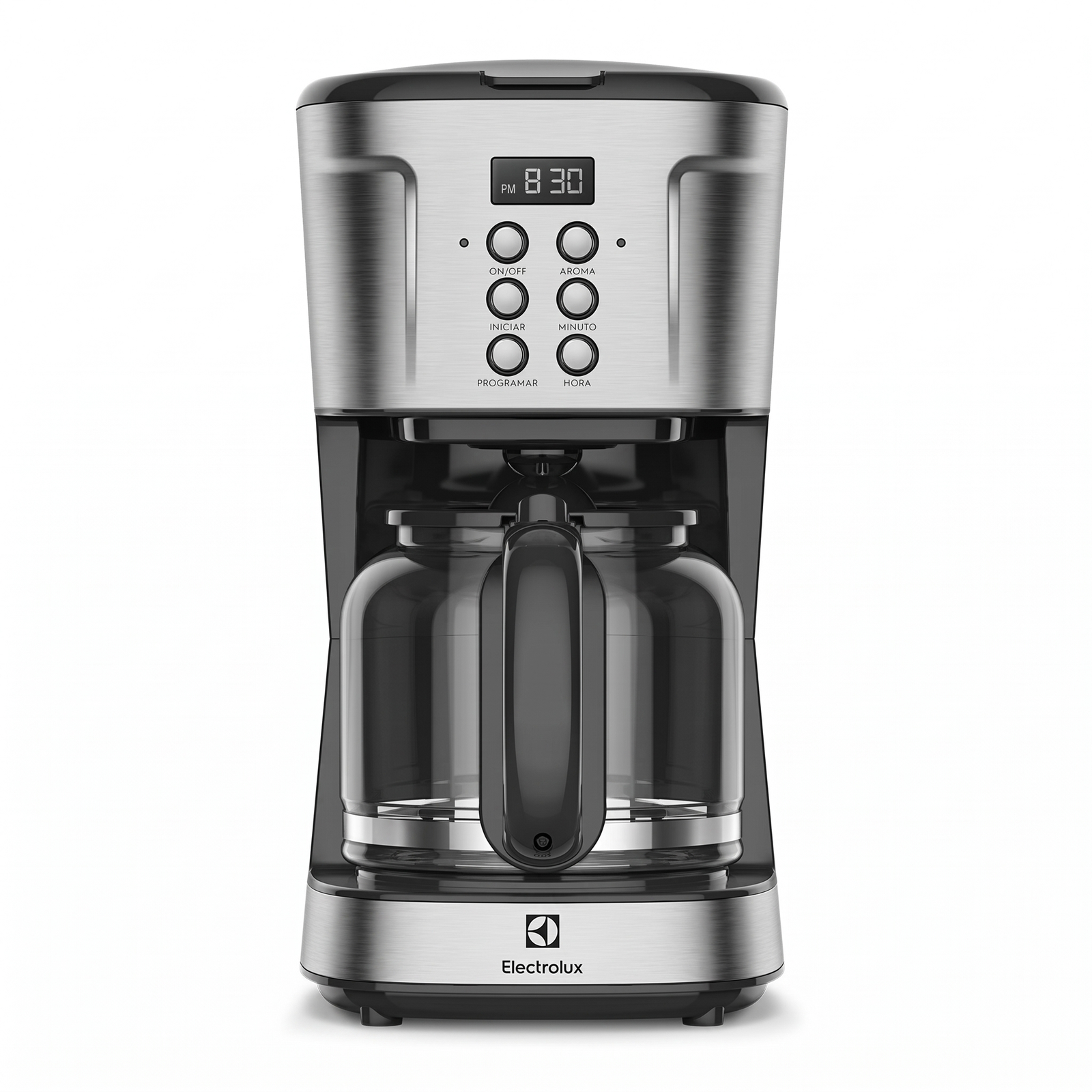Cafeteira Electrolux ECM30 inox com painel digital