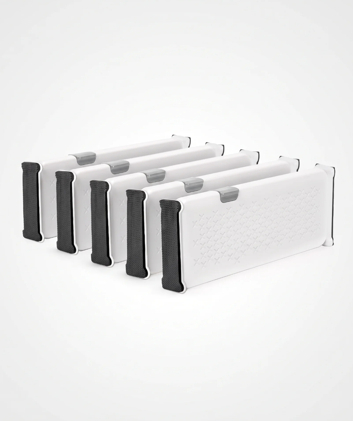 Kit 5 Divisórias de Gaveta Retrátil Wulnar