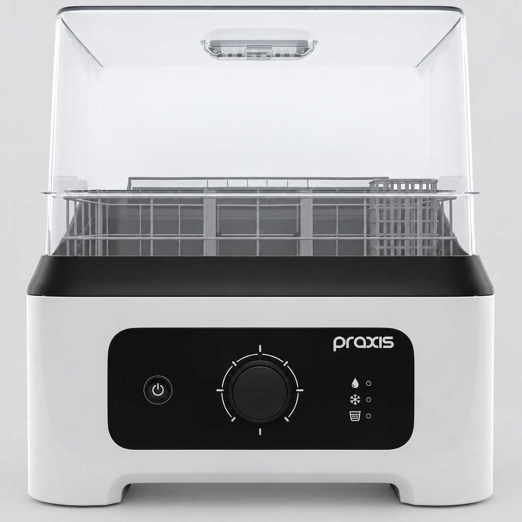 Praxis Lava Louças Portátil 3L com painel de controle simples