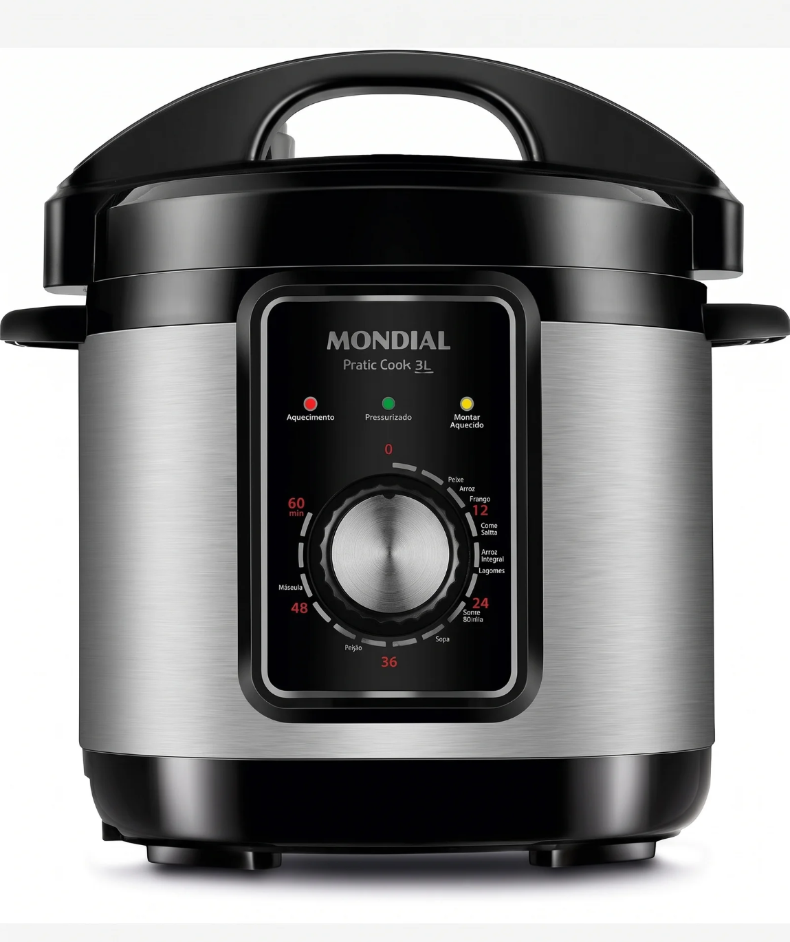 Mondial Pratic Cook PE-47-3L-I, panela de pressão elétrica compacta