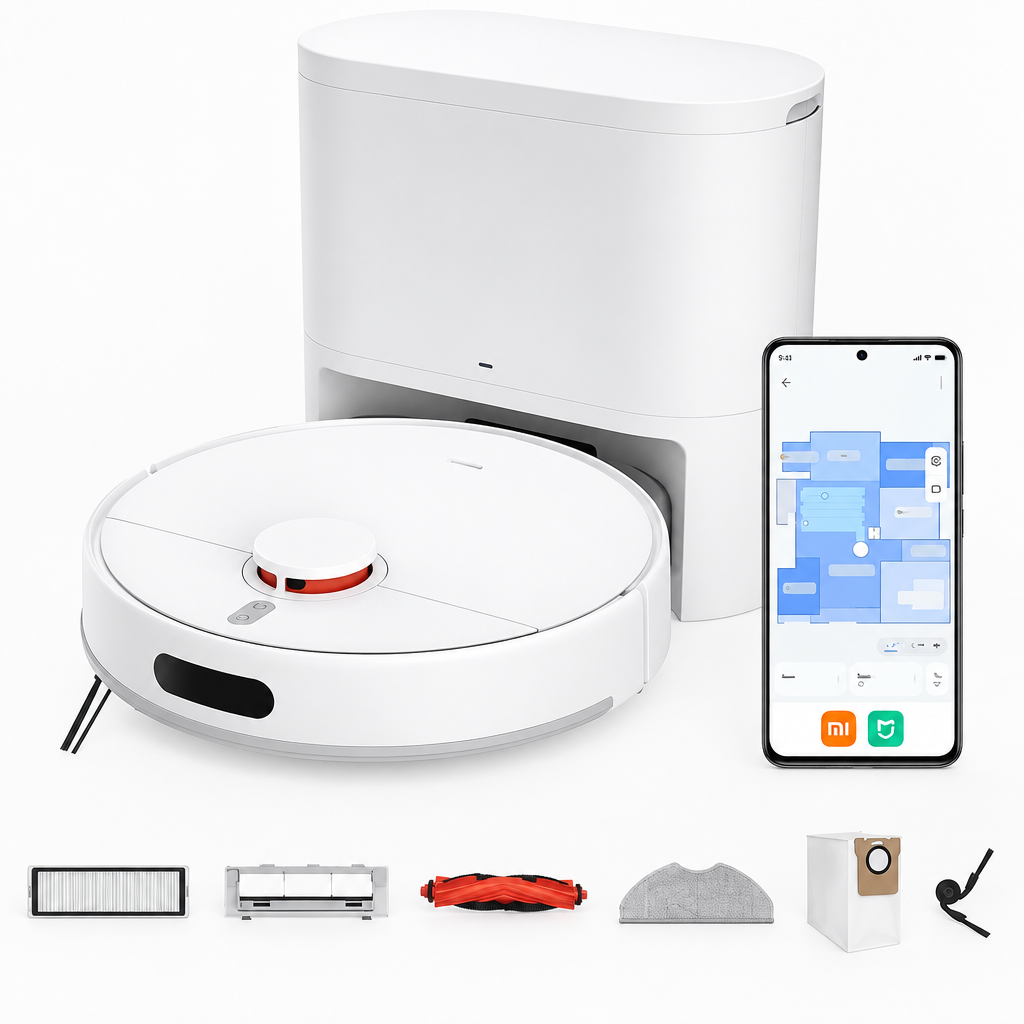Xiaomi H40 com estação de auto-esvaziamento