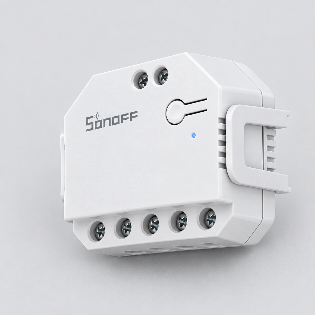 Interruptor SONOFF DualR3 para transformar cortina motorizada em inteligente